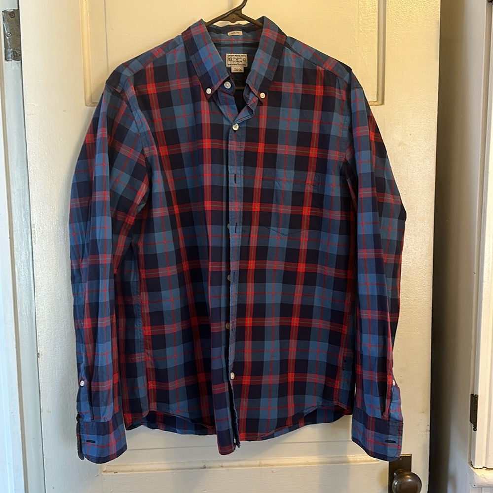 Men's jcrew button down shirt